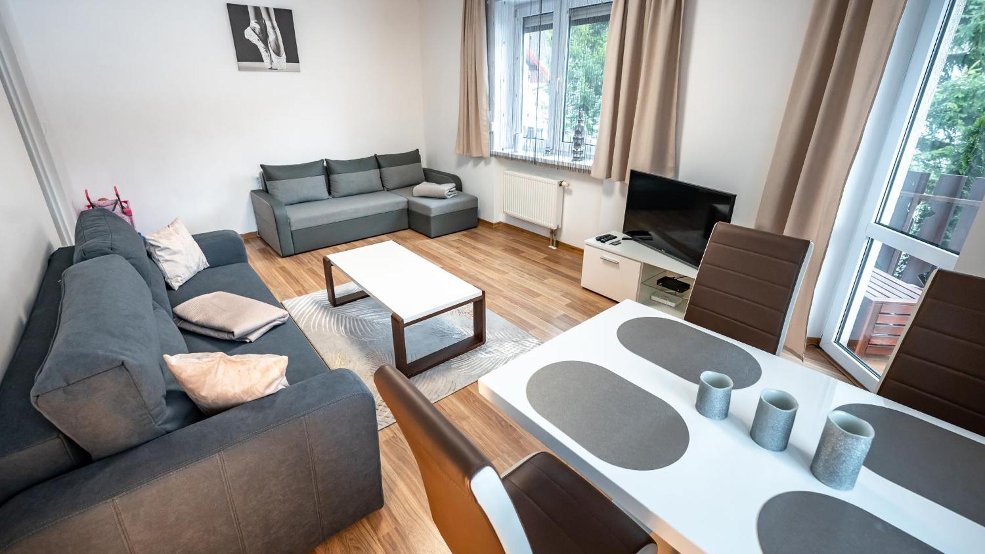 Apartamenty Sun & Snow Nad Potokiem Krynica Zdroj Dış mekan fotoğraf